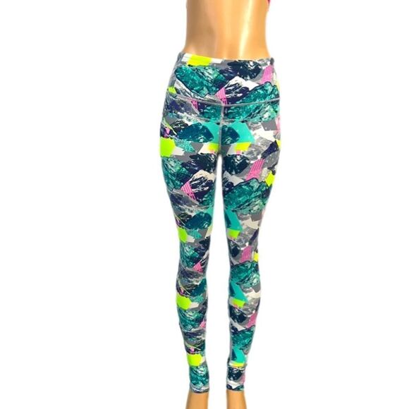 Victoria's Secret VSX Sport Knockout multicolor Tight Legging Small Long - Picture 2 of 4